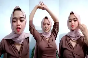 Jilbab Cantik Live Bikin Sange Celana Ketat